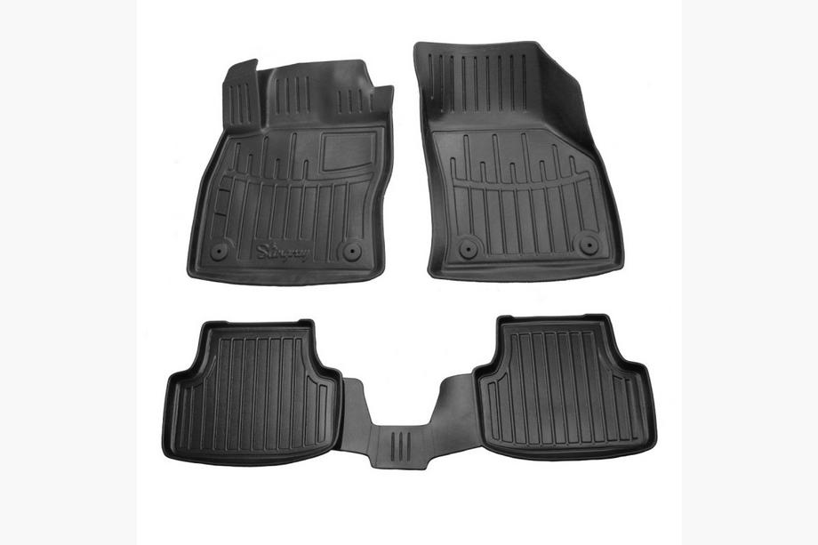 Skoda Octavia III A7 2013–2019 Stingray 3D rubber automatten (5 stuks) Image