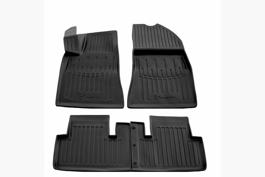 Tesla Model 3 2017– Stingray 3D automatten (4 stuks, polyurethaan) Image
