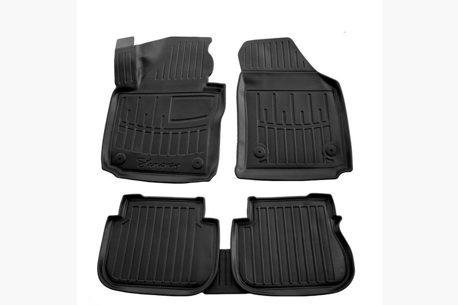 Volkswagen Caddy 2004–2010 Stingray 3D automatten (3-deurs) set 5 stuks, polyurethaan Image