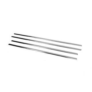 Onderste raamlijsten Black Chrome (4-delig, RVS) foto 4