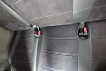 Renault Logan I 2005–2008 Autostoelhoezen eco-leer+stof+Alcantara Antara A001 (complete set, volledig interieur) foto 9