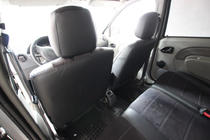 Dacia Logan I 2005–2008 Autostoelhoezen eco-leer+stof+Alcantara Antara A001 (complete set, volledig interieur) foto 10