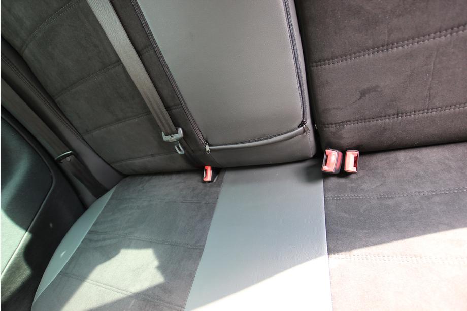 Volkswagen Passat B5 1997–2005 Autostoelhoezen eco-leer+stof+Alcantara Antara A001 (complete set, volledig interieur) Foto 7