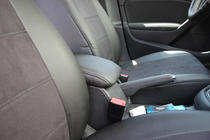 Volkswagen Golf 6 2008–2014 Autostoelhoezen eco-leer+stof+Alcantara Antara A001 (complete set, volledig interieur) foto 5