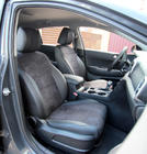 Kia Sportage 2015–2021 Autostoelhoezen eco-leer+stof+Alcantara Antara A001 (complete set, volledig interieur) foto 1