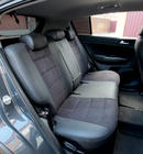Kia Sportage 2015–2021 Autostoelhoezen eco-leer+stof+Alcantara Antara A001 (complete set, volledig interieur) foto 5