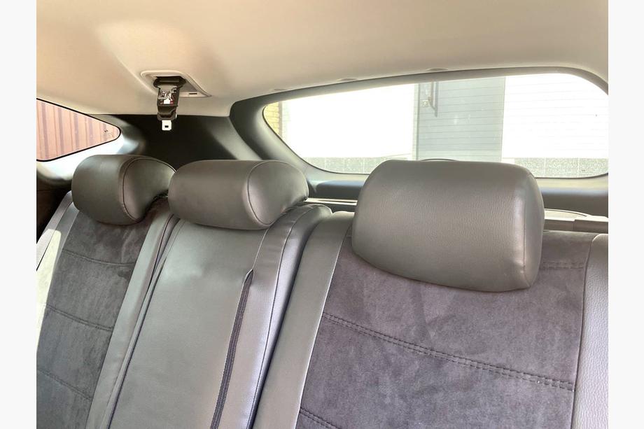 Hyundai Tucson NX4 2021– Autostoelhoezen eco-leer+stof+Alcantara Antara A001 (complete set, volledig interieur) Foto 6