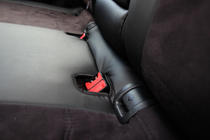 Skoda Octavia III A7 2013–2019 Autostoelhoezen eco-leer+stof+Alcantara Antara A001 (complete set, volledig interieur) foto 11