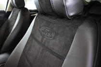Ford Fusion 2012–2020 Autostoelhoezen eco-leer+stof+Alcantara Antara A001 (complete set, volledig interieur) foto 4