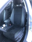 Hyundai Elantra (AD) 2015–2020 Autostoelhoezen eco-leer+stof+Alcantara Antara A001 (complete set, volledig interieur) foto 1