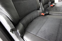 Volkswagen Touran 2003–2010 Autostoelhoezen eco-leer+stof+Alcantara Antara A001 (complete set, volledig interieur) foto 4
