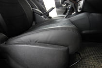 Renault Megane III 2009–2016 Autostoelhoezen eco-leer+stof+Alcantara Antara A001 (complete set, volledig interieur) foto 8