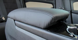 Ford Edge 2014–2024 Autostoelhoezen eco-leer+stof+Alcantara Antara A001 (complete set, volledig interieur) foto 8