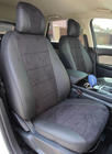 Ford Edge 2014–2024 Autostoelhoezen eco-leer+stof+Alcantara Antara A001 (complete set, volledig interieur) foto 1
