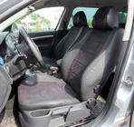Skoda Octavia II A5 2010–2013 Autostoelhoezen eco-leer+stof+Alcantara Antara A001 (complete set, volledig interieur) foto 15
