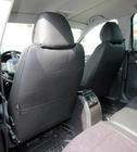 Skoda Octavia II A5 2010–2013 Autostoelhoezen eco-leer+stof+Alcantara Antara A001 (complete set, volledig interieur) foto 17