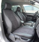 Skoda Octavia II A5 2010–2013 Autostoelhoezen eco-leer+stof+Alcantara Antara A001 (complete set, volledig interieur) foto 20