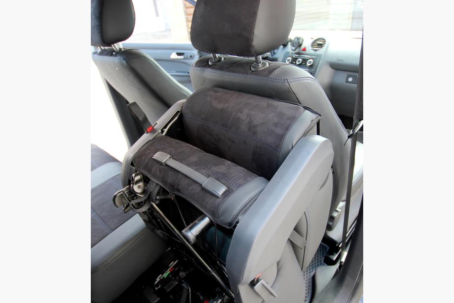 Volkswagen Caddy 2010–2015 Autostoelhoezen kunstleer + stof + alcantara Antara A001b (complete set voor het hele interieur) Foto 5