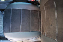 Ford Focus III 2011–2017 Autostoelhoezen eco-leer+stof+antara Antara A001g (complete set voor het interieur) foto 12