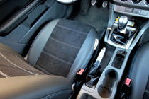 Ford Focus III 2011–2017 Autostoelhoezen eco-leer+stof+antara Antara A001g (complete set voor het interieur) foto 10