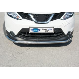 Voorbeschermbeugel Texas voor 2014-2017 (60 mm, RVS) Nissan Qashqai 2014–2021 foto 1