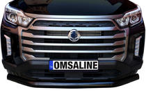 SsangYong Musso II 2018– Frontbeschermbeugel Texas (76 mm, zwart) foto 3