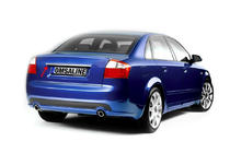 Audi A4 B6 2000–2004 RVS sierlijst boven kenteken OmsaLine foto 1