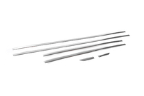 Audi A6 C7 2011–2017 Chromen deurlijsten (6 stuks) foto 4