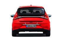 Hyundai I-20 2020– Chromen sierlijst boven kenteken OmsaLine (RVS) foto 1