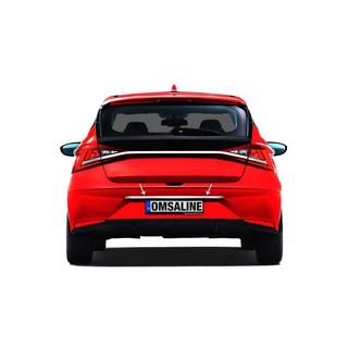 Chromen sierlijst boven kenteken OmsaLine (RVS) Hyundai I-20 2020– foto 1