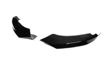 BMW 4 Serie F32/F33/F36 2012–2020 Frontbumperlip Flap (voor M-Sport, zwart) foto 4