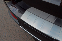 BMW X4 F26 2014–2018 RVS achterbumper beschermlijst OmsaLine foto 3