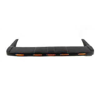 Voorruit zonneklep V1 (LED, mat zwart) Dacia Duster 2008–2018 foto 2