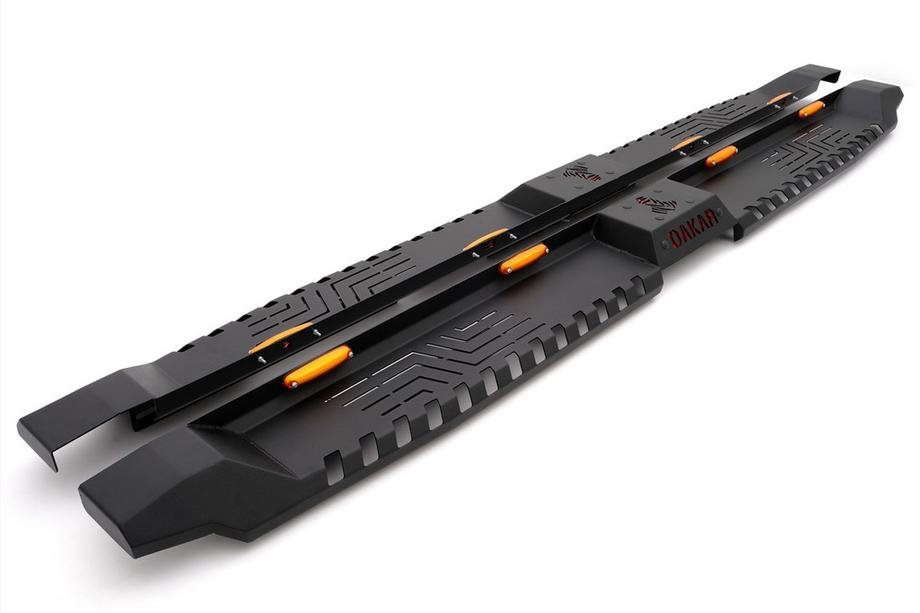 Dacia Duster 2018–2024 Dakar V2 rock sliders (set van 2, metaal) Image