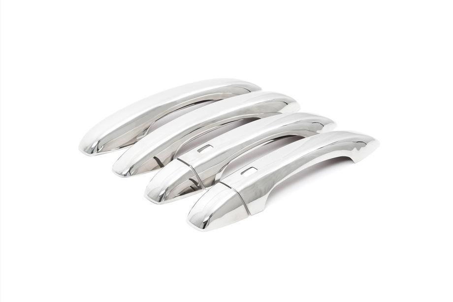 Dacia Sandero 2021– Deurgreep covers (set 4 stuks, RVS) Image