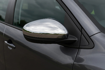 Dacia Sandero 2021– Spiegelkappen (2 stuks, RVS) foto 1
