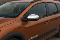 Dacia Jogger 2022– Spiegelkappen (2 stuks, RVS) foto 1