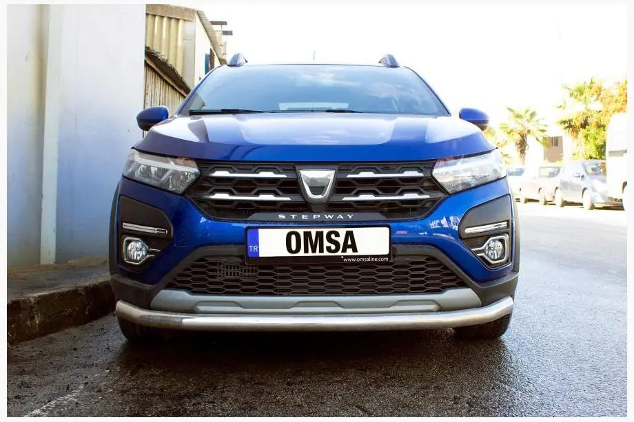 Dacia Sandero 2021– Mistlamp sierlijsten (2 stuks, RVS) Foto 4