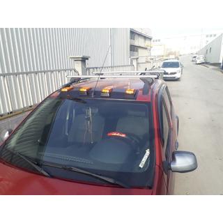 Zonneklep voor voorruit (LED, mat zwart) Dacia Sandero 2007–2013 foto 1