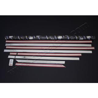 Onderste raamlijsten (set, RVS) Citroen Jumper 2007–2025 foto 2