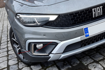 Fiat Tipo Cross 2021– Mistlamp omlijsting RVS foto 3
