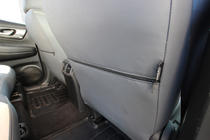 Nissan X-trail T32/Rogue 2014–2021 Autostoelhoezen eco-leer + stof + antara Antara A0013 (complete set voor het interieur) foto 7