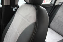 Citroen C-Elysee 2013–2022 Autostoelhoezen eco-leer + stof + Antara Antara A0010 (complete set) foto 6