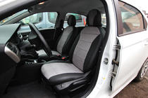 Citroen C-Elysee 2013–2022 Autostoelhoezen eco-leer + stof + Antara Antara A0010 (complete set) foto 1