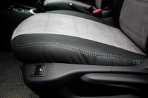 Citroen C-Elysee 2013–2022 Autostoelhoezen eco-leer + stof + Antara Antara A0010 (complete set) foto 16