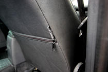 Volkswagen Passat B5 1997–2005 Autostoelhoezen eco-leer + stof + alcantara Antara A006 (complete set) foto 2