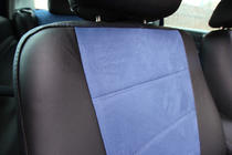 Volkswagen Passat B5 1997–2005 Autostoelhoezen eco-leer + stof + alcantara Antara A006 (complete set) foto 3