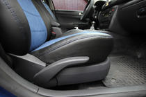 Volkswagen Passat B5 1997–2005 Autostoelhoezen eco-leer + stof + alcantara Antara A006 (complete set) foto 11