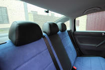 Volkswagen Passat B5 1997–2005 Autostoelhoezen eco-leer + stof + alcantara Antara A006 (complete set) foto 7