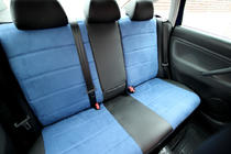 Volkswagen Passat B5 1997–2005 Autostoelhoezen eco-leer + stof + alcantara Antara A006 (complete set) foto 6